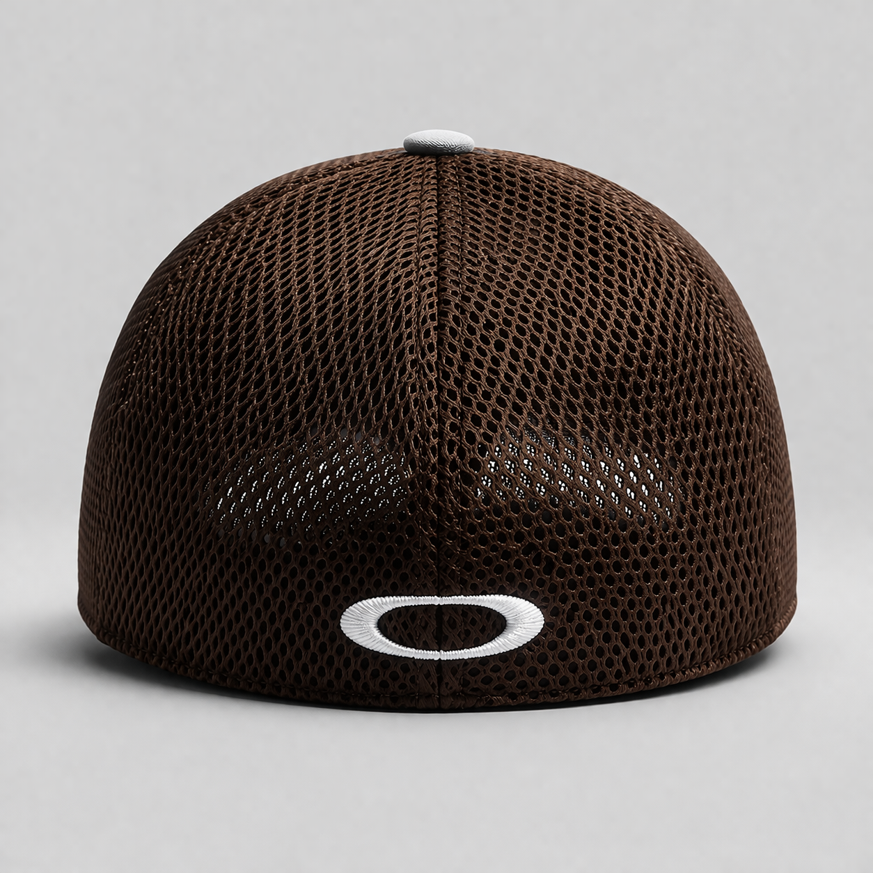 UltraFlex Athletic Fitted Cap Grey Brown