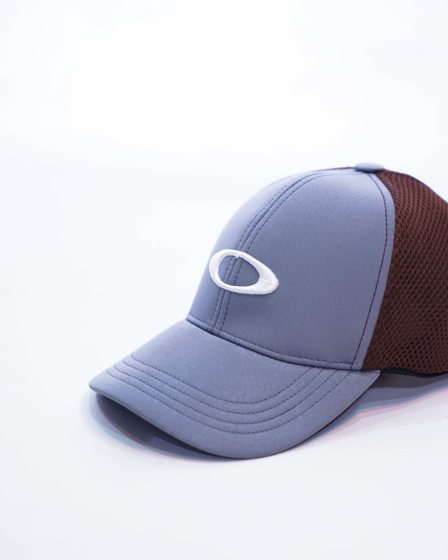 UltraFlex Athletic Fitted Cap Grey Brown