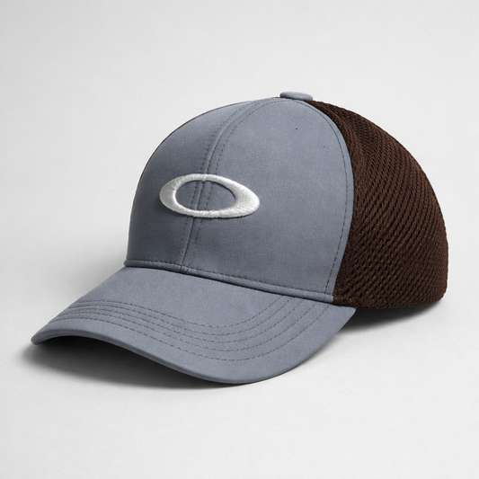 UltraFlex Athletic Fitted Cap Grey Brown