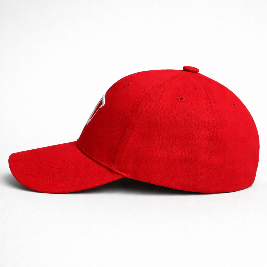 UltraFlex Athletic Fitted Cap Red