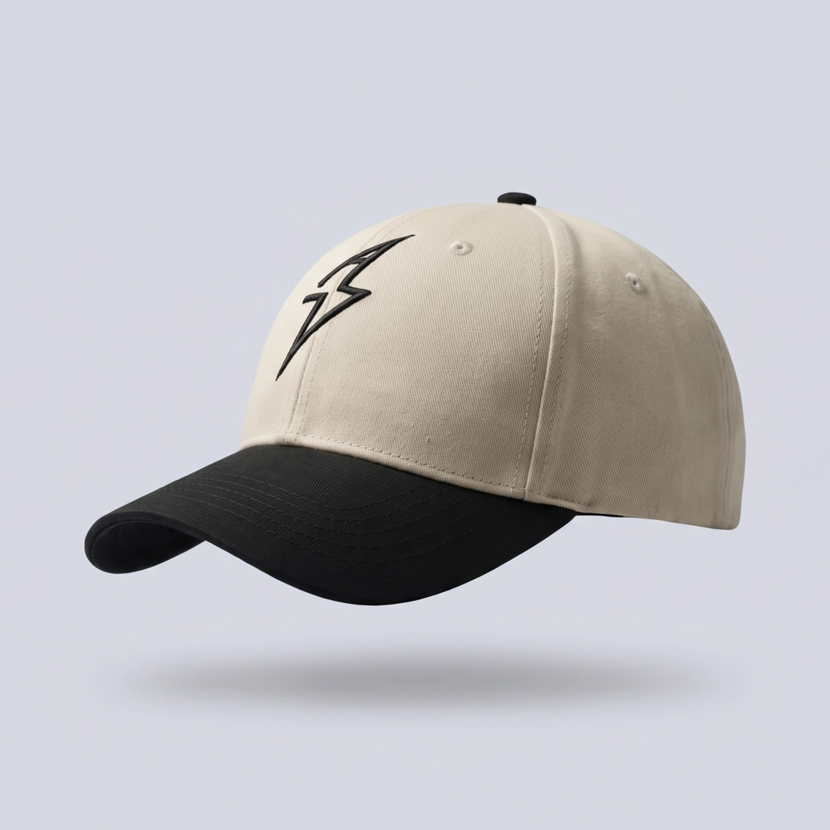 Classic Baseball Cap GAC logo Black Cream