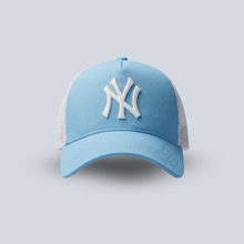 Classic Mesh Trucker Cap Blue White