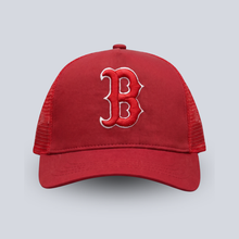 Classic Mesh Trucker Cap  Red