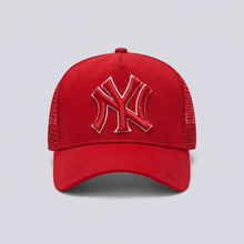 Classic Mesh Trucker Cap  Red