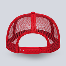 Classic Mesh Trucker Cap  Red