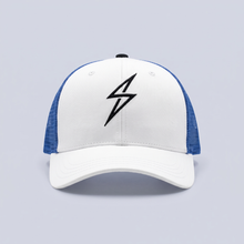Classic Trucker Cap GAC logo Blue white