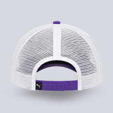 Classic Trucker Cap Violet purple / White