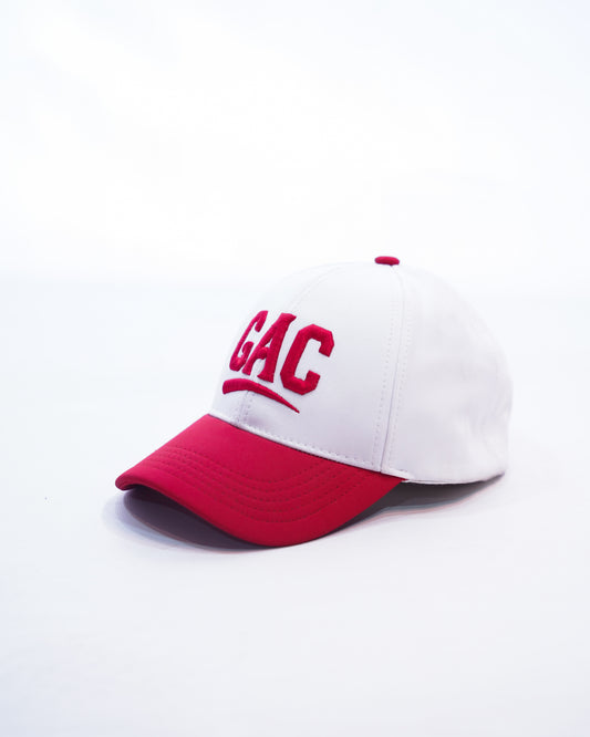 UltraFlex Athletic Fitted Cap Red White