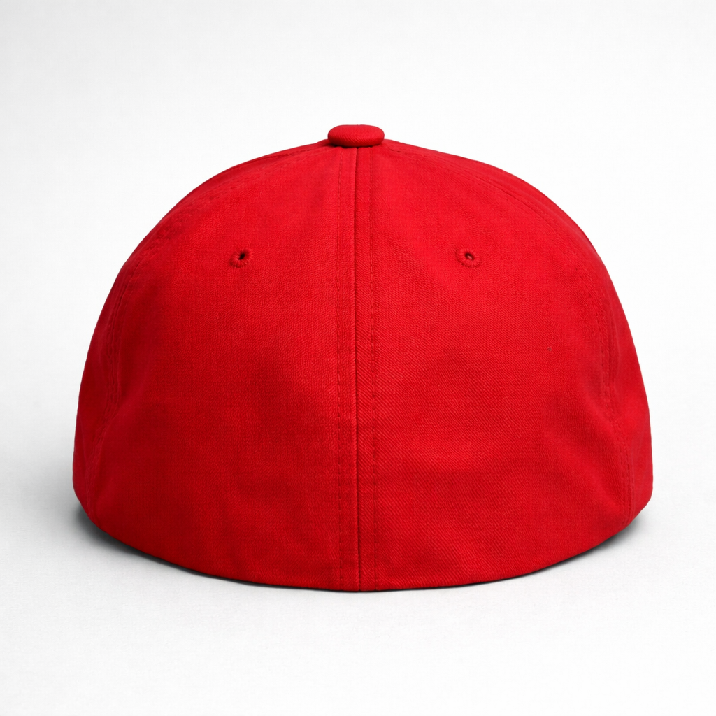 UltraFlex Athletic Fitted Cap Red