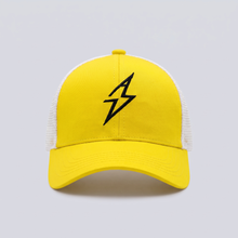 UlltraFlex Athletic Fitted Cap GAC logo Yellow White