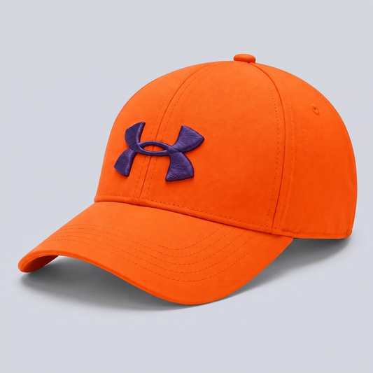 UltraFlex ActiveWear Fitted Cap Orange