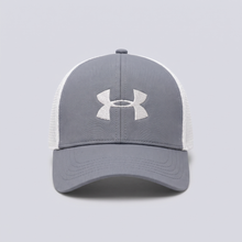 UltraFlex Athletic Fitted Cap Grey/white