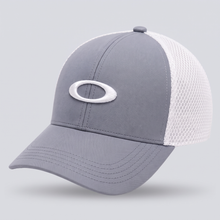 UltraFlex Athletic Fitted Cap Grey/white