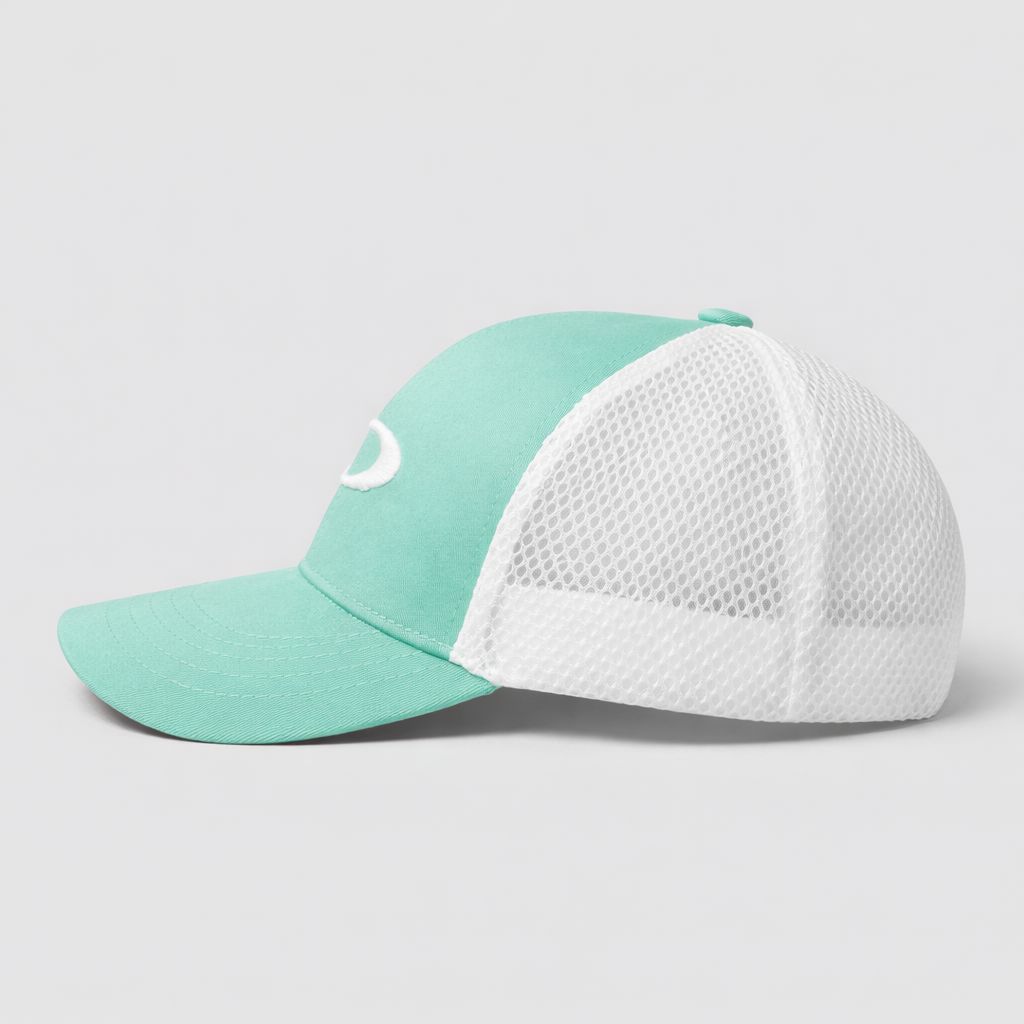 UltraFlex Athletic Fitted Cap Mint Green/White