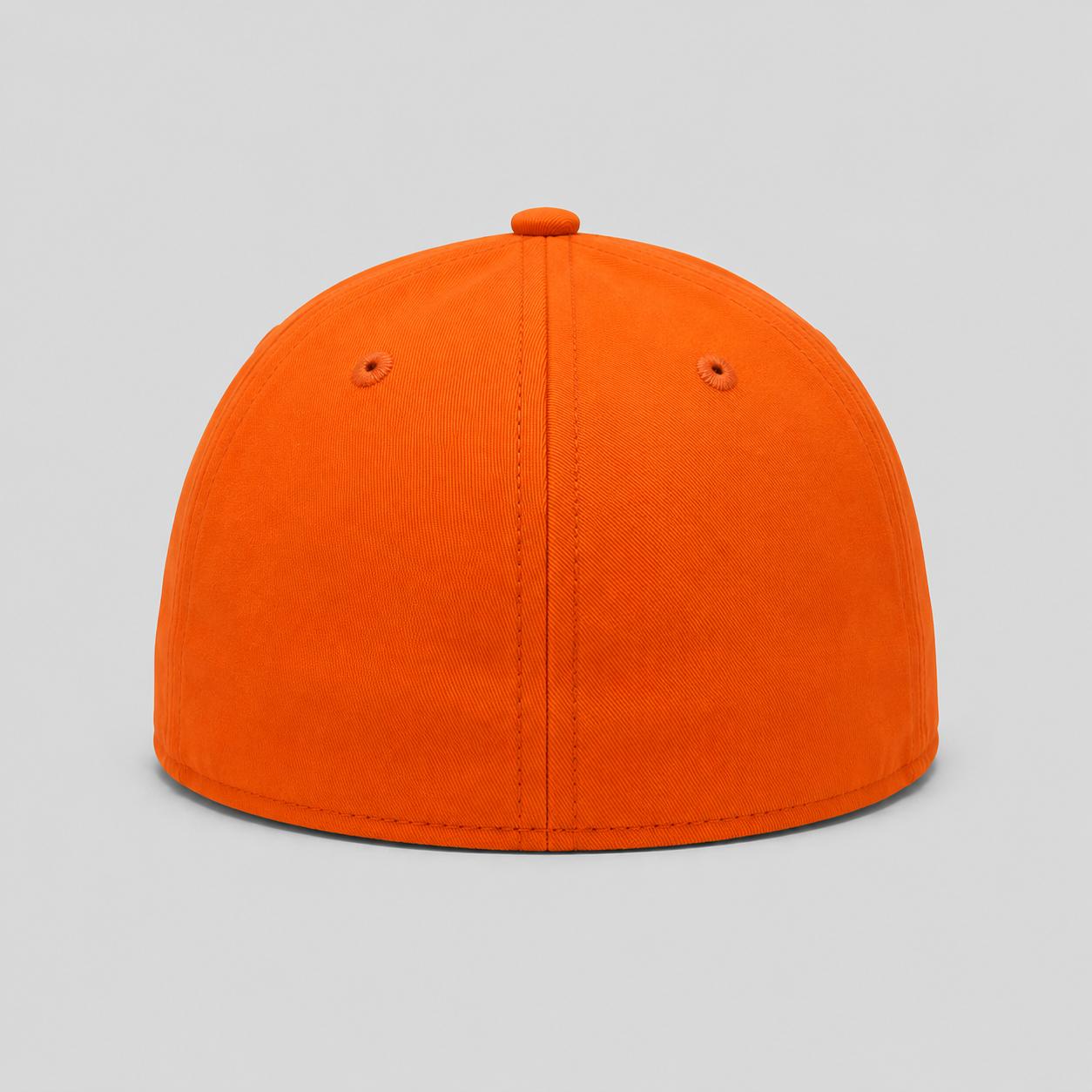 UltraFlex ActiveWear Fitted Cap Orange