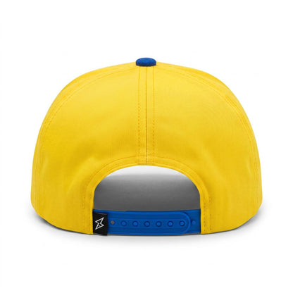 Classic Baseball Cap Royal Blue/Musturd Yellow