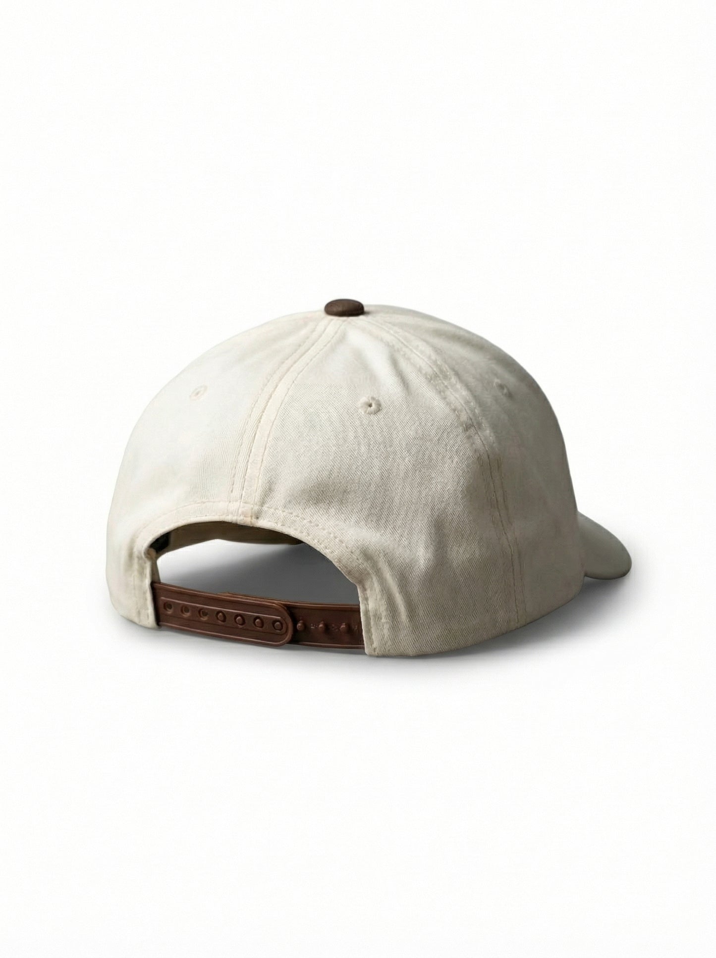 Classic Adjustable Cap Brown Cream