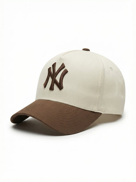 Classic Adjustable Cap Brown Cream