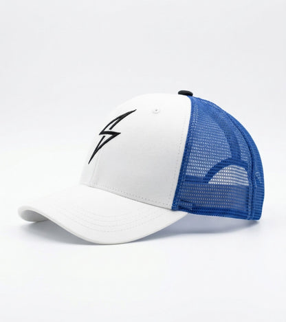 Classic Trucker Cap GAC logo Blue white