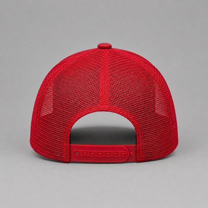 Classic Mesh Trucker Cap  Red
