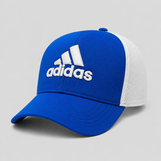 UltraFlex Athletic Fitted Cap Blue/White