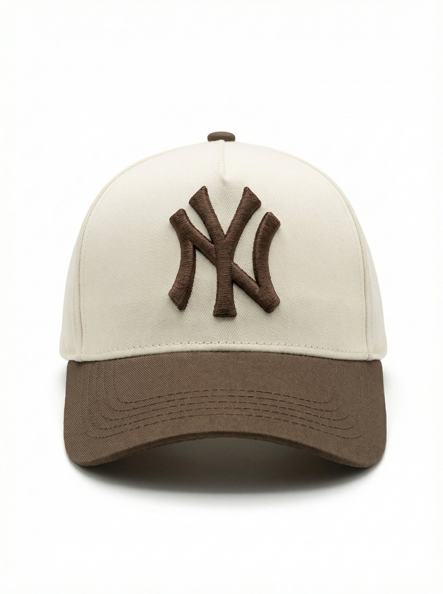 Classic Adjustable Cap Brown Cream