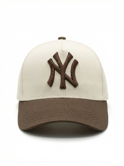Classic Adjustable Cap Brown Cream